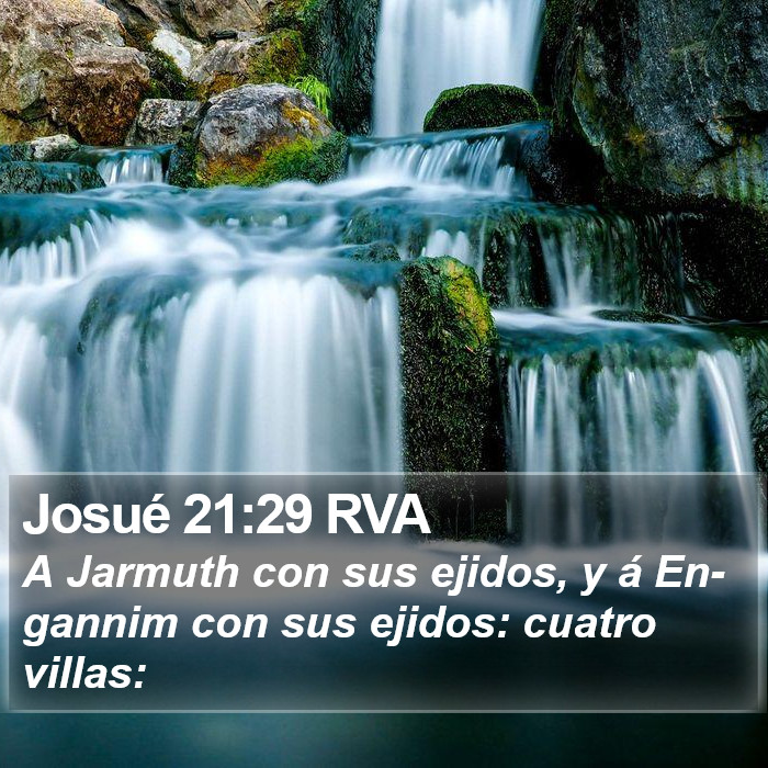 Josué 21:29 RVA Bible Study