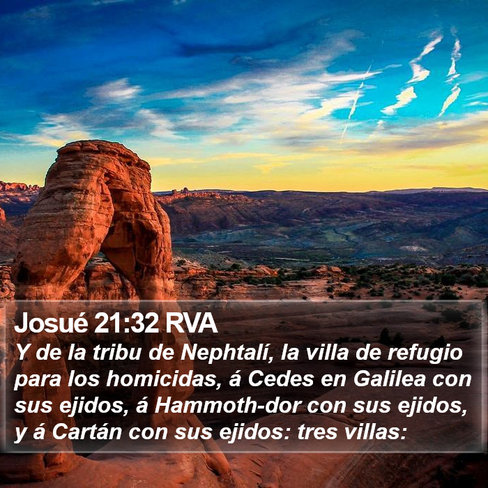 Josué 21:32 RVA Bible Study