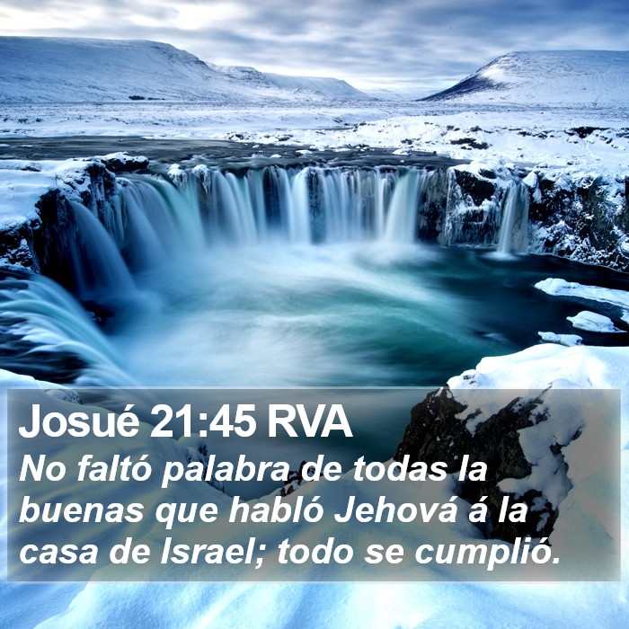 Josué 21:45 RVA Bible Study