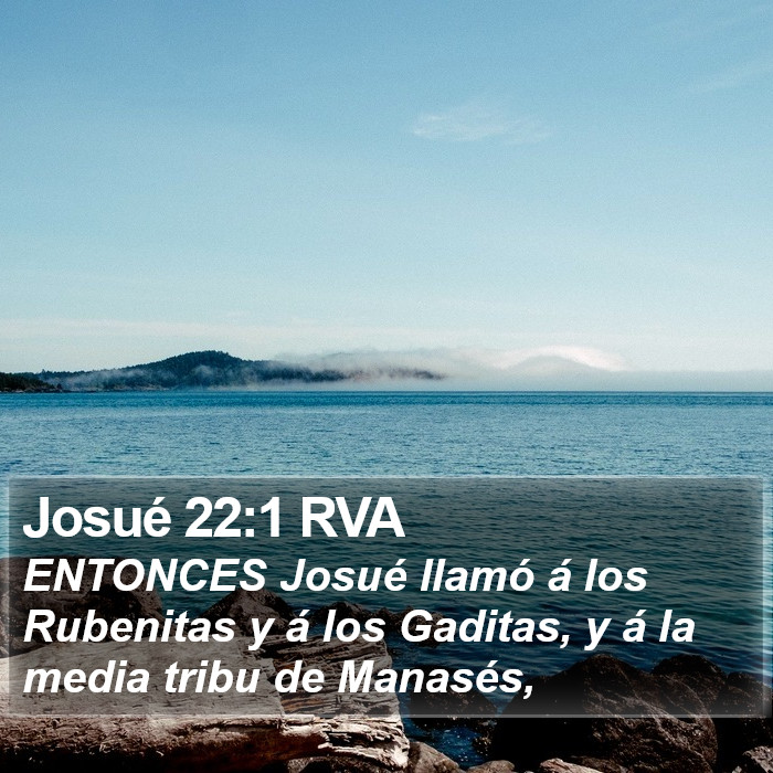 Josué 22:1 RVA Bible Study