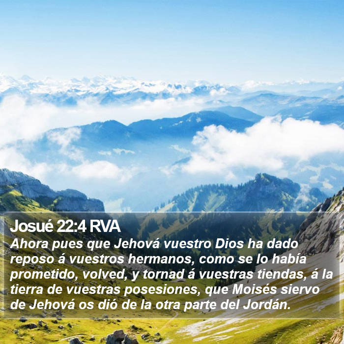 Josué 22:4 RVA Bible Study