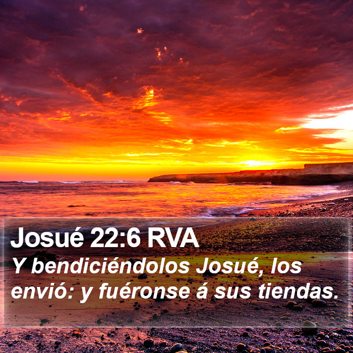 Josué 22:6 RVA Bible Study