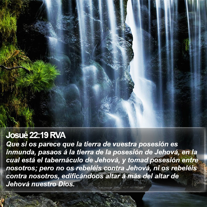 Josué 22:19 RVA Bible Study