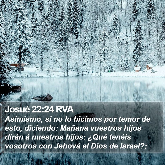 Josué 22:24 RVA Bible Study