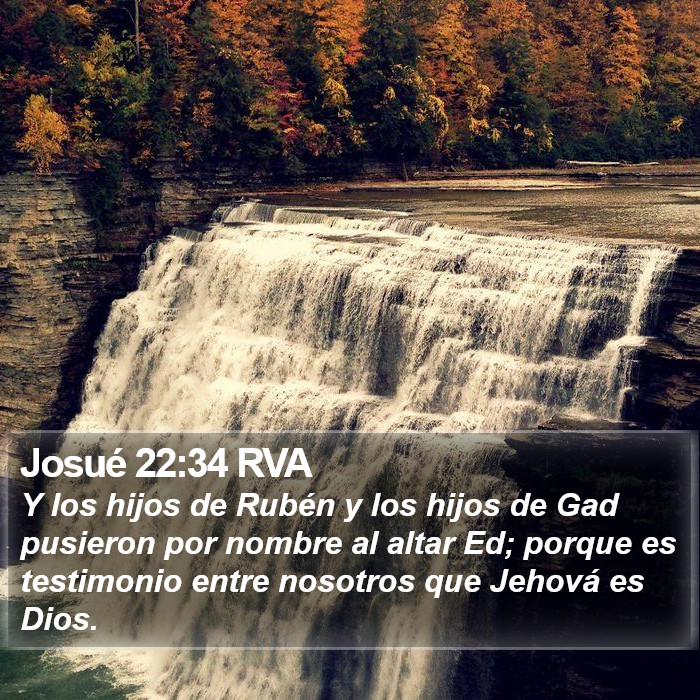 Josué 22:34 RVA Bible Study