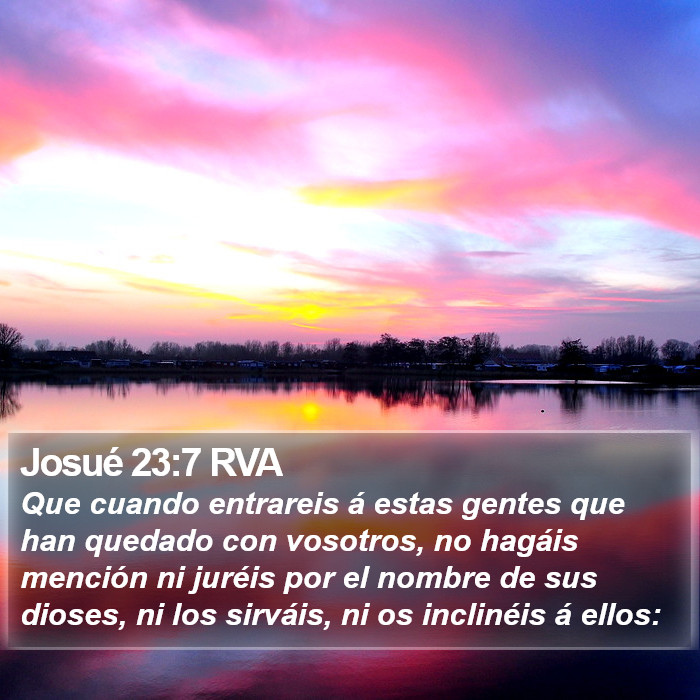 Josué 23:7 RVA Bible Study