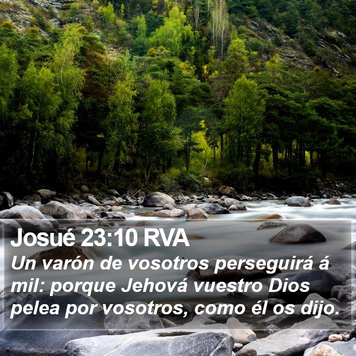 Josué 23:10 RVA Bible Study