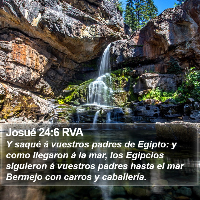 Josué 24:6 RVA Bible Study