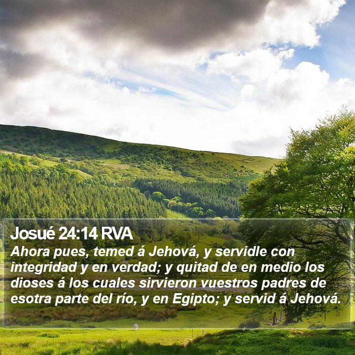 Josué 24:14 RVA Bible Study