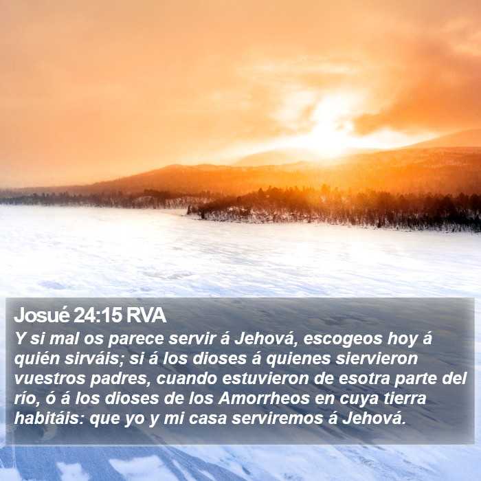 Josué 24:15 RVA Bible Study