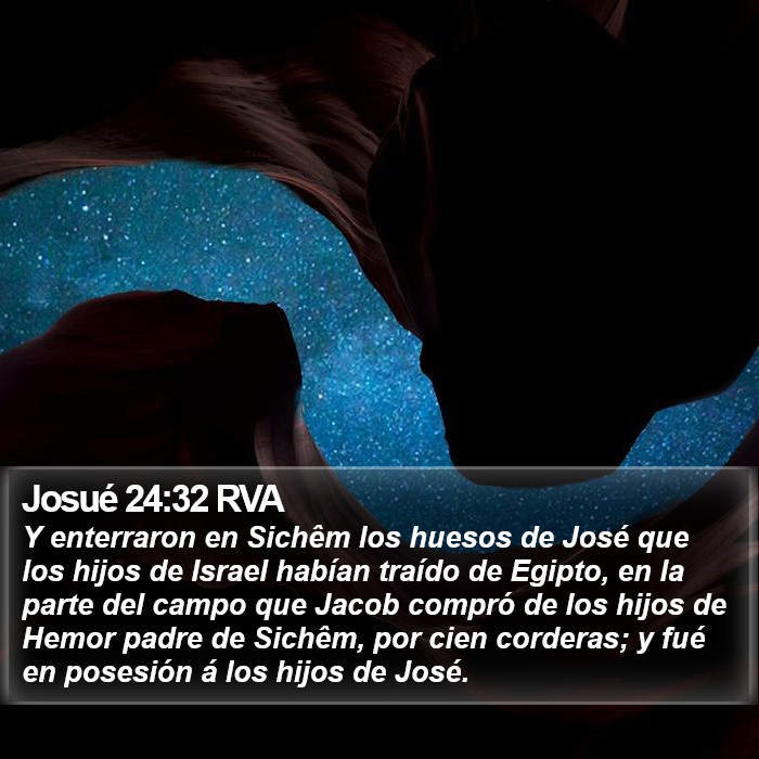 Josué 24:32 RVA Bible Study