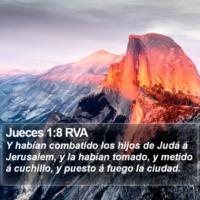 Jueces 1:8 RVA Bible Study