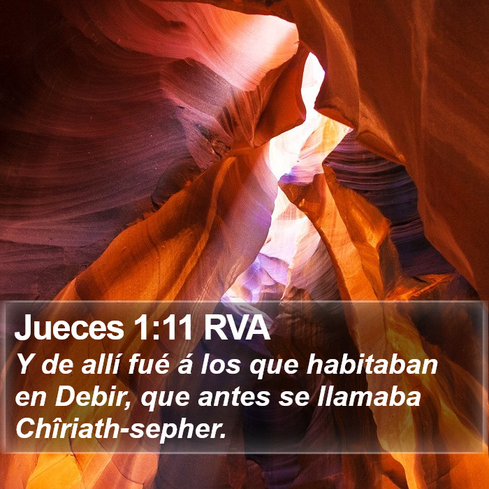 Jueces 1:11 RVA Bible Study