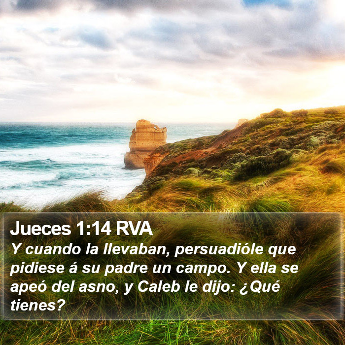 Jueces 1:14 RVA Bible Study