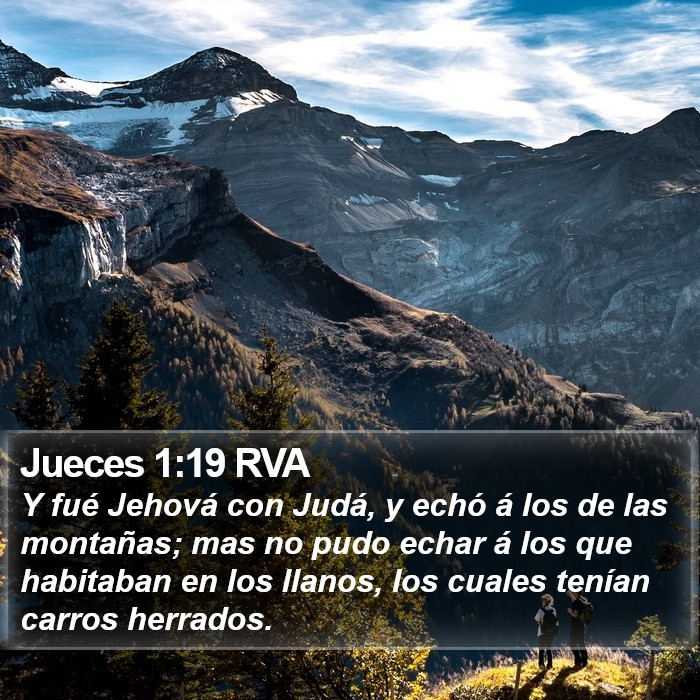 Jueces 1:19 RVA Bible Study