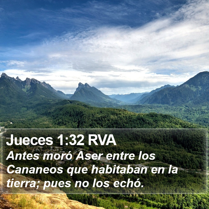 Jueces 1:32 RVA Bible Study