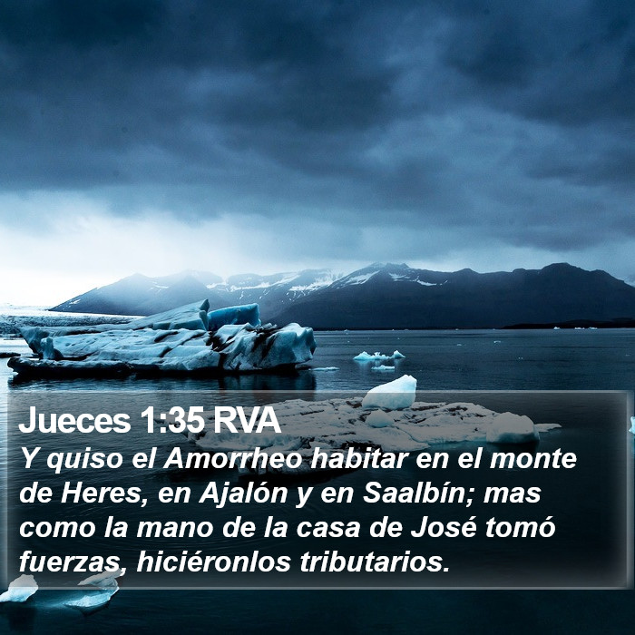 Jueces 1:35 RVA Bible Study