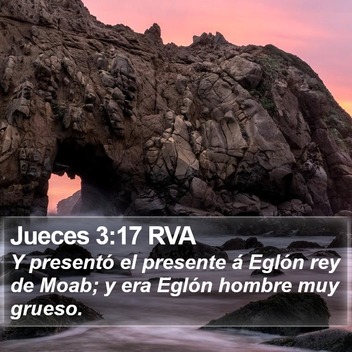 Jueces 3:17 RVA Bible Study