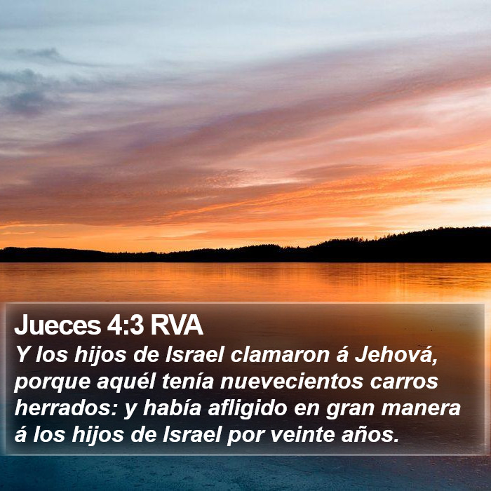 Jueces 4:3 RVA Bible Study