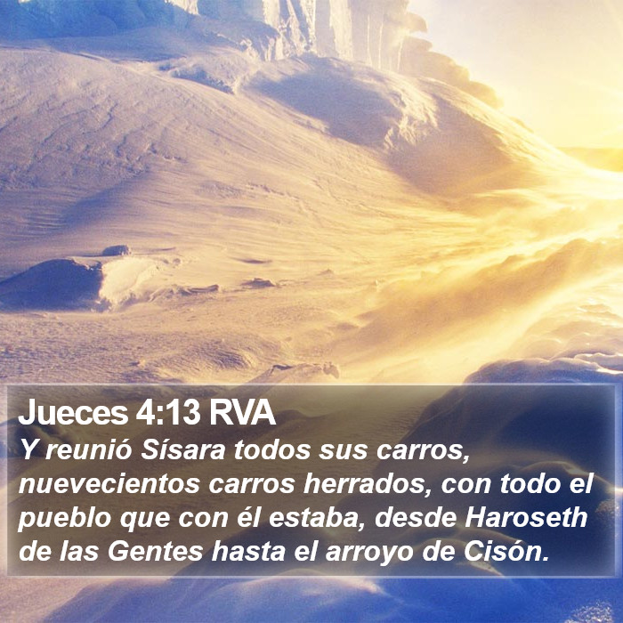 Jueces 4:13 RVA Bible Study