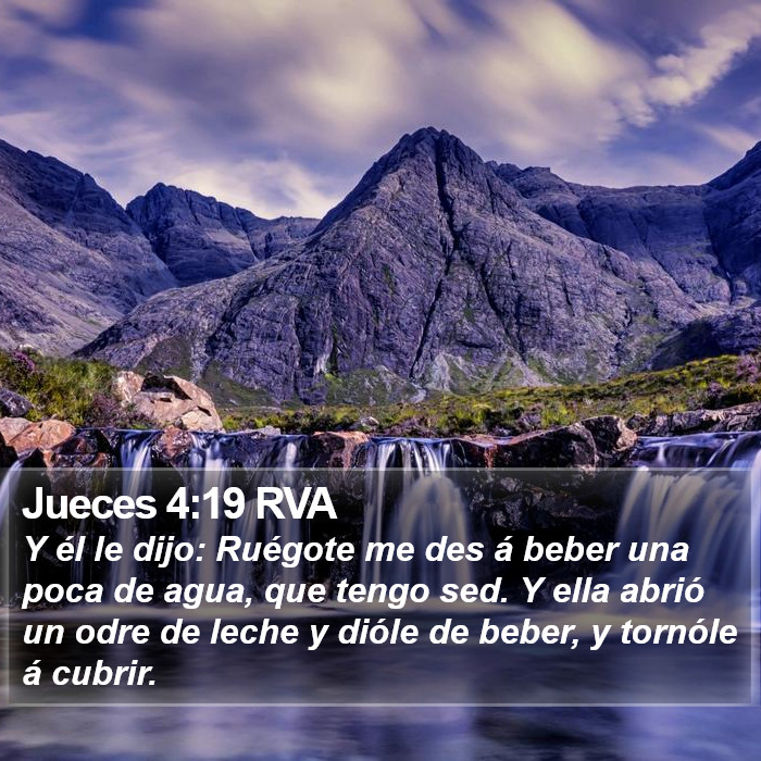 Jueces 4:19 RVA Bible Study