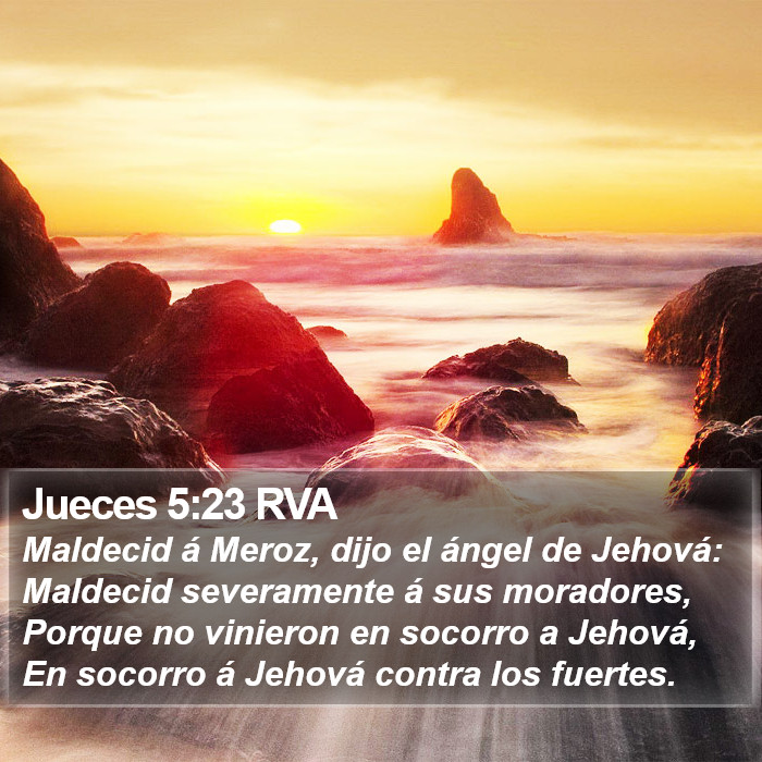 Jueces 5:23 RVA Bible Study