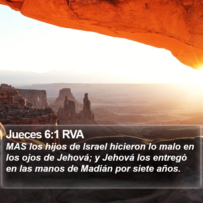 Jueces 6:1 RVA Bible Study