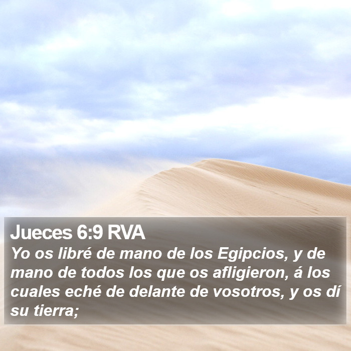 Jueces 6:9 RVA Bible Study