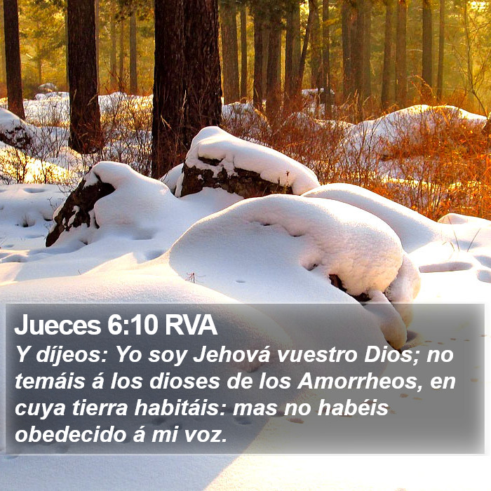 Jueces 6:10 RVA Bible Study