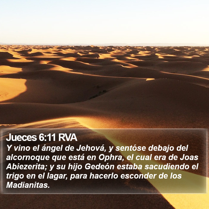 Jueces 6:11 RVA Bible Study