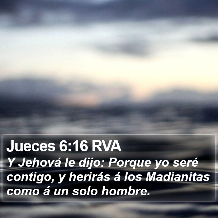 Jueces 6:16 RVA Bible Study