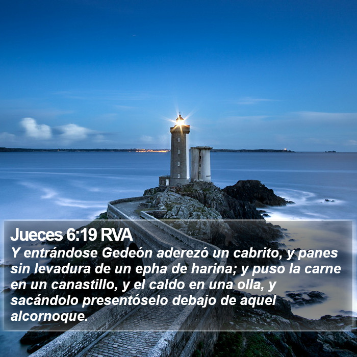 Jueces 6:19 RVA Bible Study