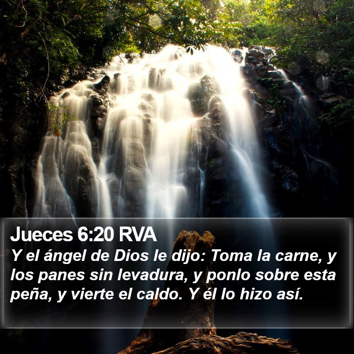 Jueces 6:20 RVA Bible Study