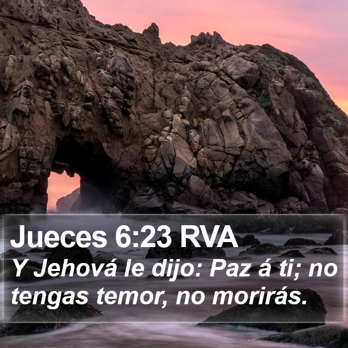 Jueces 6:23 RVA Bible Study