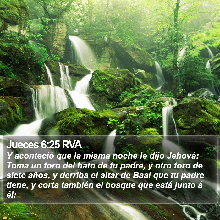 Jueces 6:25 RVA Bible Study