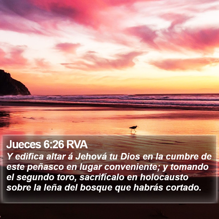 Jueces 6:26 RVA Bible Study