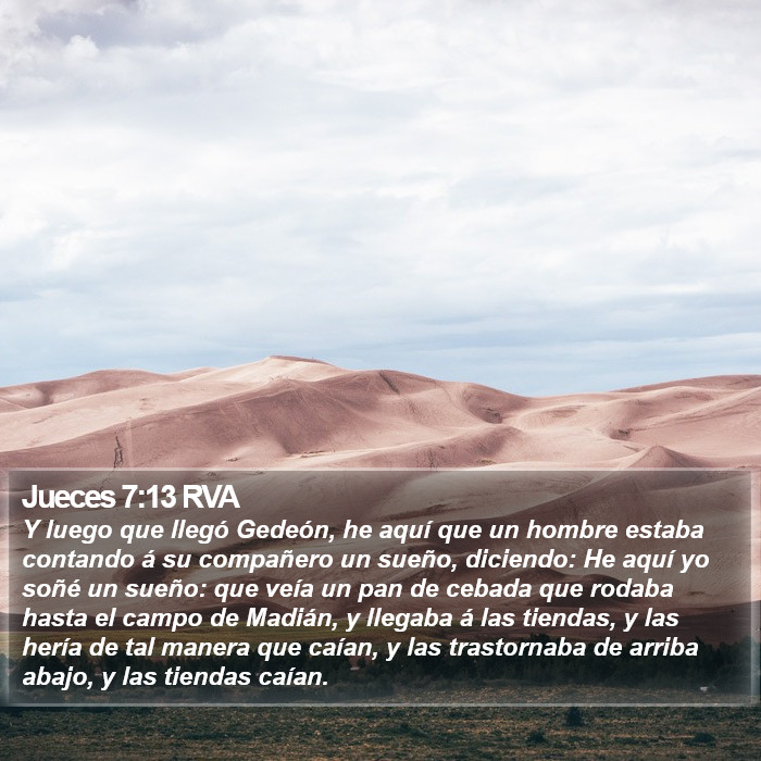 Jueces 7:13 RVA Bible Study