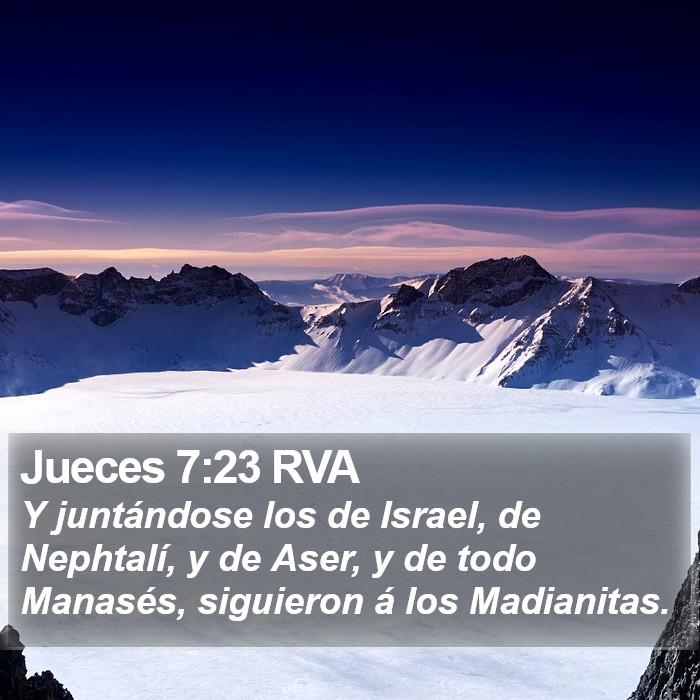 Jueces 7:23 RVA Bible Study
