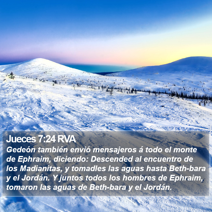 Jueces 7:24 RVA Bible Study