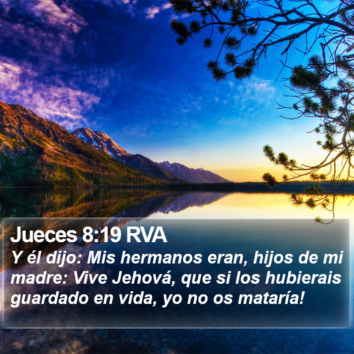 Jueces 8:19 RVA Bible Study