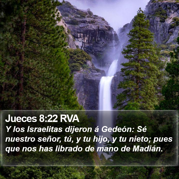 Jueces 8:22 RVA Bible Study
