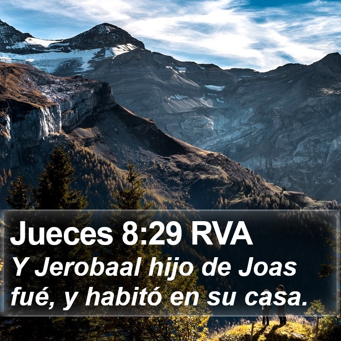 Jueces 8:29 RVA Bible Study