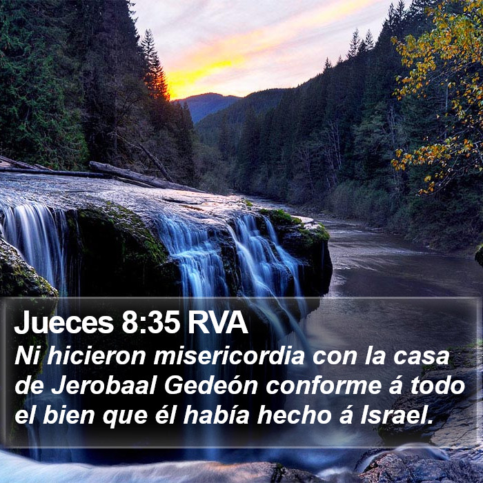 Jueces 8:35 RVA Bible Study