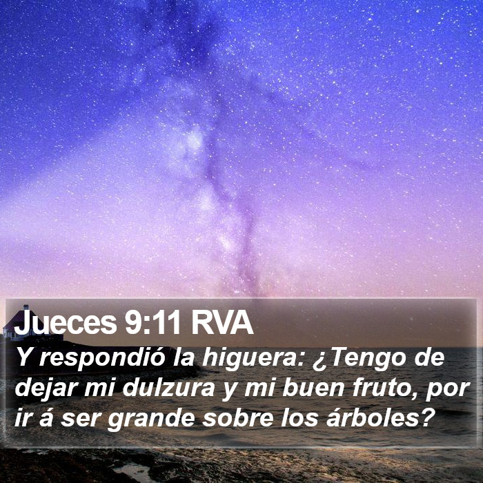 Jueces 9:11 RVA Bible Study