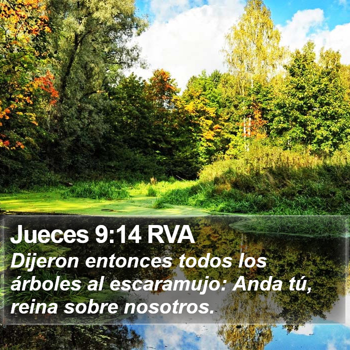 Jueces 9:14 RVA Bible Study