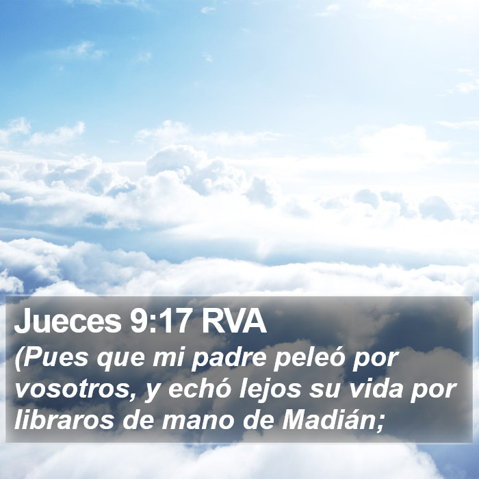 Jueces 9:17 RVA Bible Study