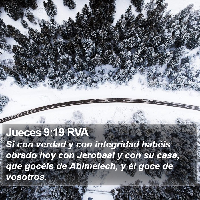 Jueces 9:19 RVA Bible Study