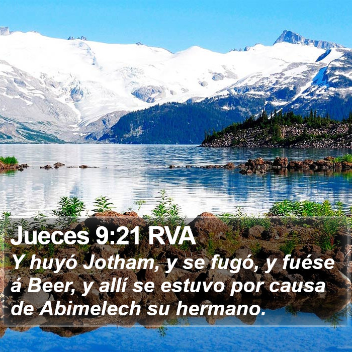 Jueces 9:21 RVA Bible Study
