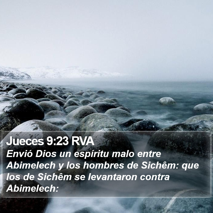 Jueces 9:23 RVA Bible Study