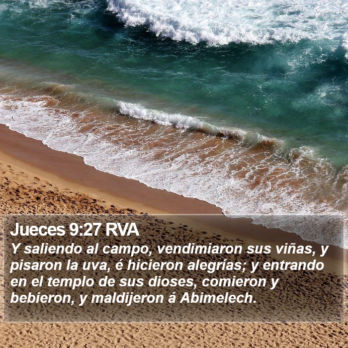 Jueces 9:27 RVA Bible Study